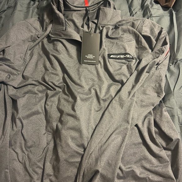 AMG Gray Men's Hoodie - Picture 2 of 2